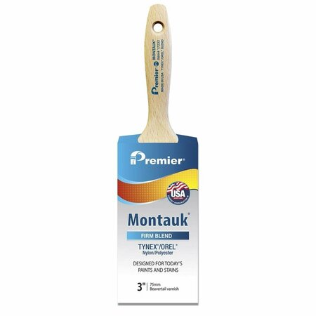 MONTAUK 3 in. Premier Firm Chiseled Paint Brush MO7161